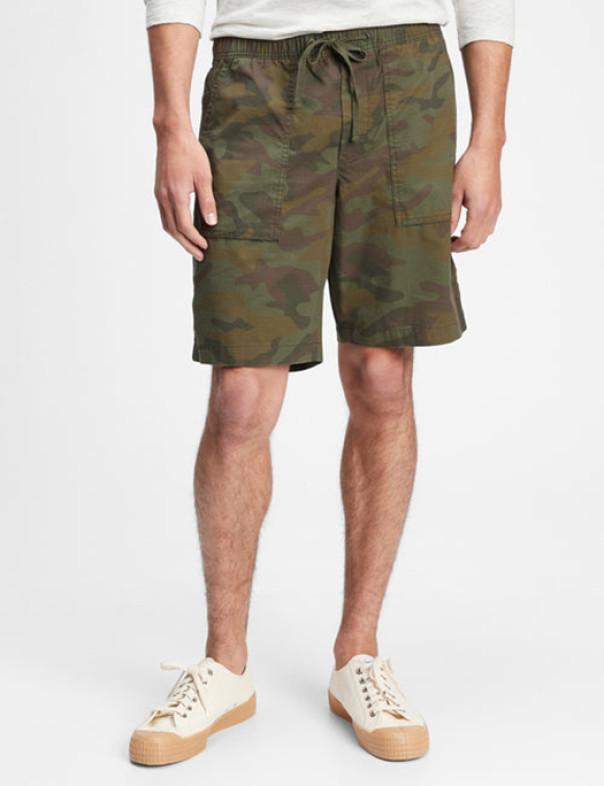 Шорти GAP 9" Easy Shorts With Washwell™ чоловічі