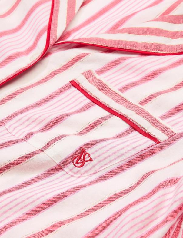 Піжама фланелева Victoriaʼs Secret Flannel Long Pajama Set VS-027