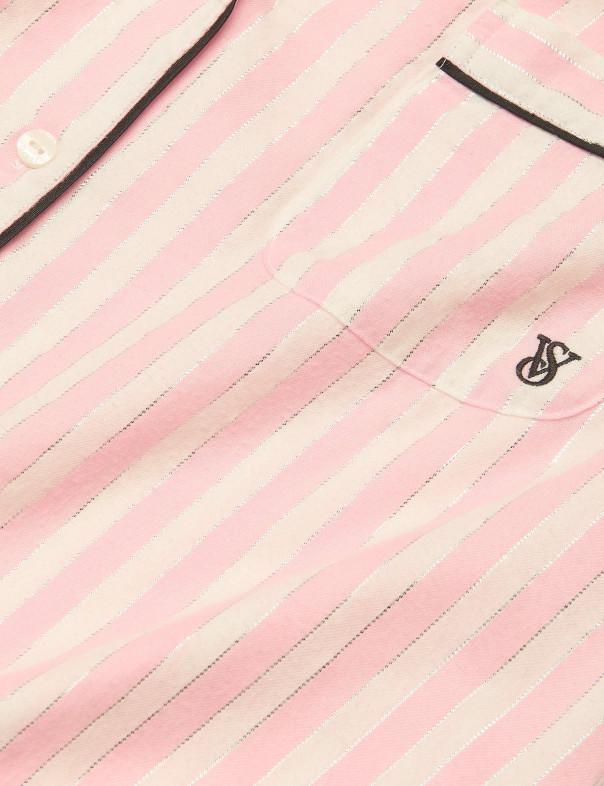 Піжама фланелева Victoriaʼs Secret Flannel Regular Pajama Set VS-028