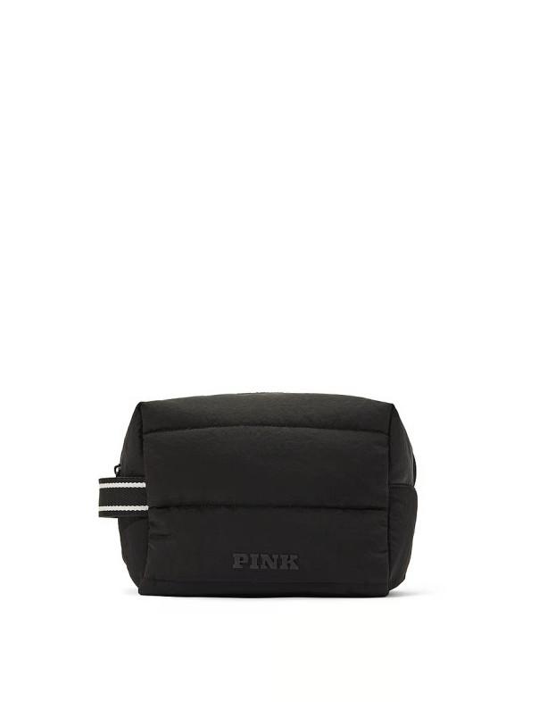 Косметичка Victoriaʼs Secret Pink Quilted Puffer Toiletry Bag VS-040