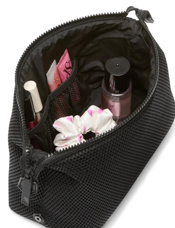 Косметичка Victoria’s Secret VSX Mesh Snap Makeup Bag Black VS-047